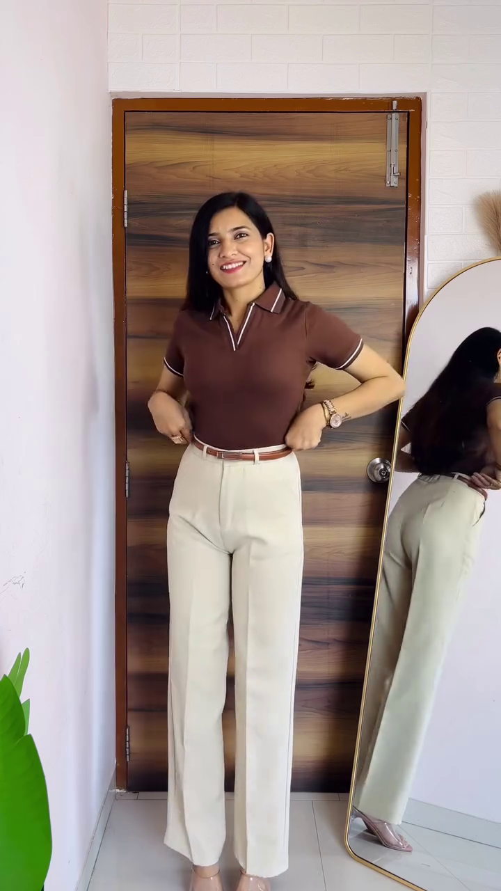 Smart Casual Polo & Trousers Look