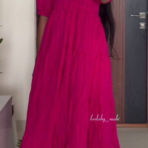 Ruby Twirl Maxi Dress β Elegant Flowy Party & Evening Wear for Women