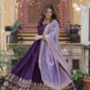 KA-1143_3.jpg Purple Wedding Wear Gown