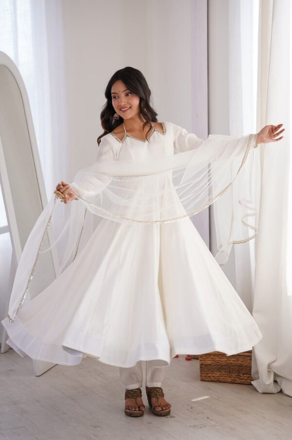 KB-293OFFWHITE_4.jpg White Roman Silk Anarkali Suit Set