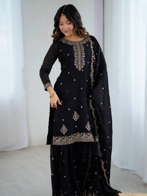 NKB-59_1.jpg Black Kediya Style Sharara Suit
