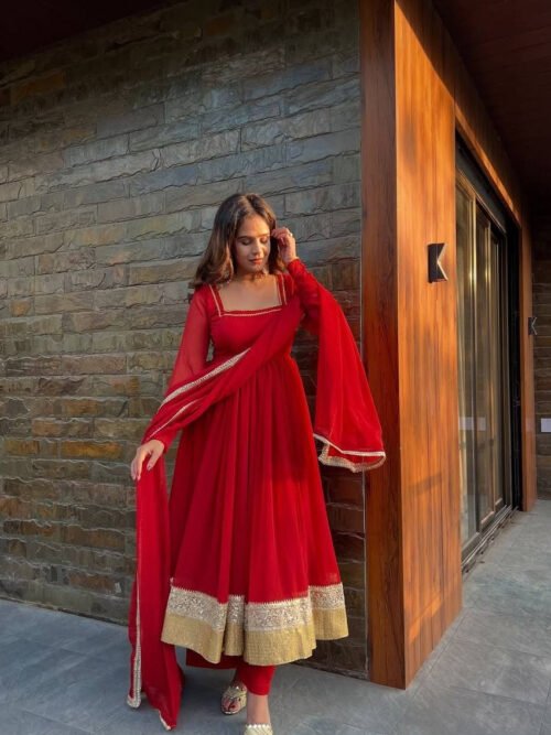 RTC-5961_4.jpg Red Wedding Wear Anarkali Gown