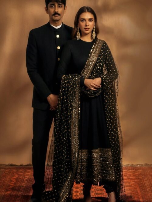 S3D-162BLACK_1.jpg Aditi Rao Inspired Georgette Anarkali Suit