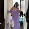 Lavender 90’s Fish Cut Lehenga Set