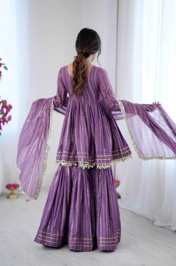 SRK-5300_3_731ea6c0-37e7-4d8e-ad3f-0e41fbe3fb65.jpg Lilac Mal Chanderi Sharara Set