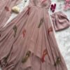 Sc-333_1.jpg Old Rose Georgette Handpainted Anarkali Suit