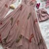 Sc-333_2.jpg Old Rose Georgette Handpainted Anarkali Suit