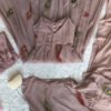 Sc-333_3.jpg Old Rose Georgette Handpainted Anarkali Suit