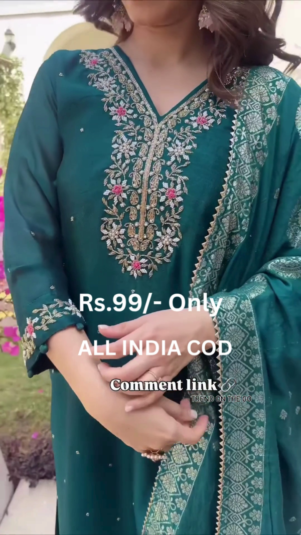 vlcsnap-2026-07-09-15h14m28s336 Premium Embroidered Silk Blend Kurti