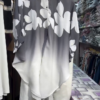 Women Ombre Floral Print Button-Down Shirt